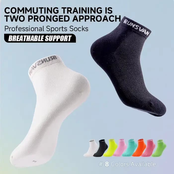 Chaussettes de sport antibactériennes à l'huile essentielle authentique
