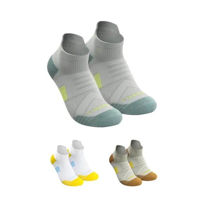 Chaussettes de sport en coton peigné Coolmax pour hommes et femmes