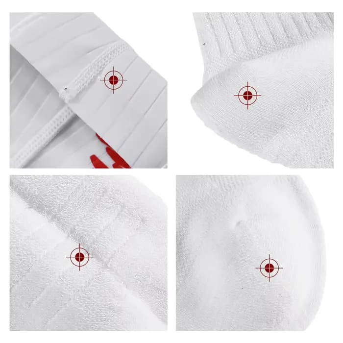 RION chaussettes de cyclisme unisexe avec soutien de la cheville tenue de sport vélo course basket-ball vélo athlétique Trekking mi-mollet respirant