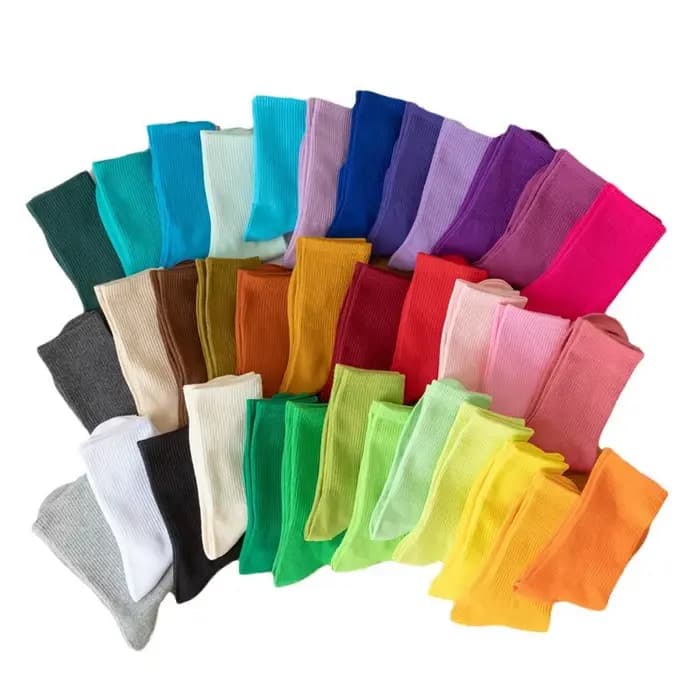 1 paire de chaussettes d'été en coton pour femmes et hommes, chaussettes courtes respirantes et confortables, absorbant la sueur, automne et hiver