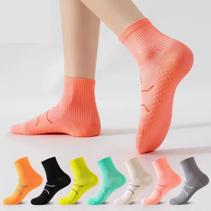 Chaussettes de course professionnelles respirantes et antidérapantes