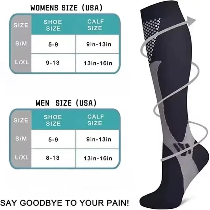 Chaussettes de Compression pour prévenir les varices