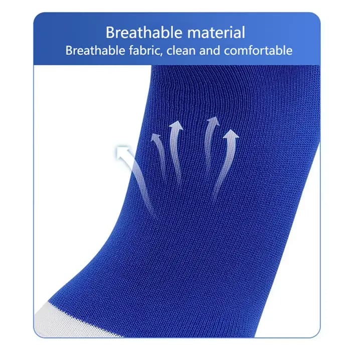 Loogdeel – chaussettes de sport de haute technologie, antidérapantes, absorbant la sueur, longues, coupe haute, pour l'entraînement et la compétition, unisexes