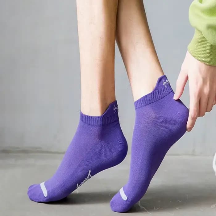 5/10/20/30 paires hommes cheville chaussettes à la mode lettre sport Style anti-odeur absorbant la sueur respirant