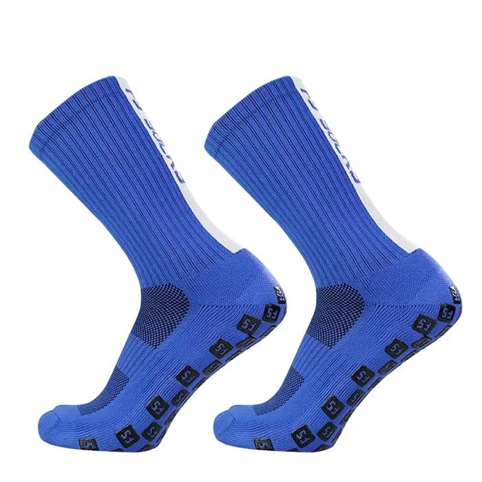 Nouvelles chaussettes de football antidérapantes en silicone pour hommes et femmes