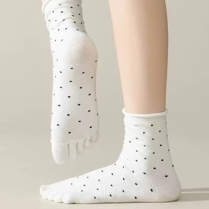 1 Paire de Chaussettes à Cinq Doigts pour Femme