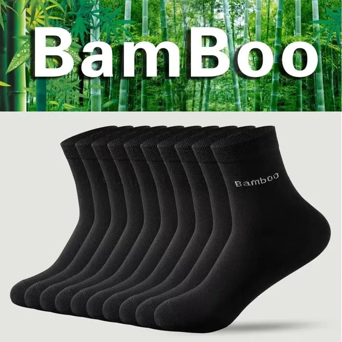 5 paires de chaussettes en bambou pour hommes
