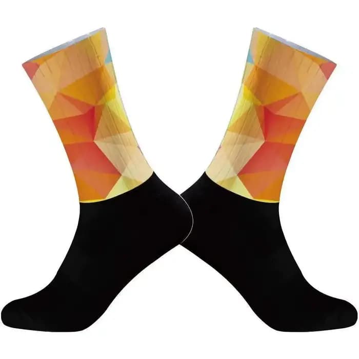 Chaussettes de sport Aero en silicone pour le cyclisme