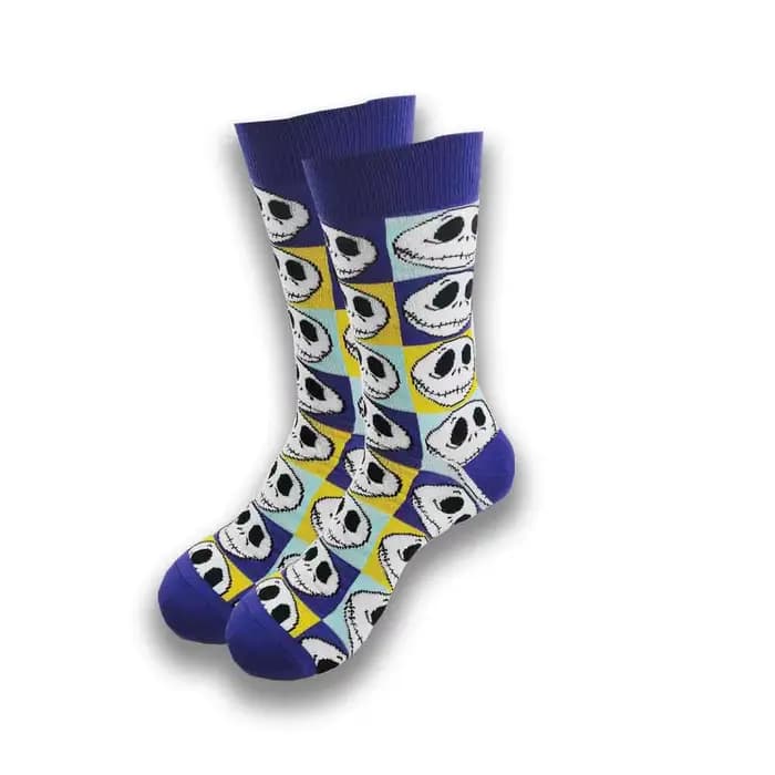 Chaussettes de dessin animé et cancers pour hommes et femmes