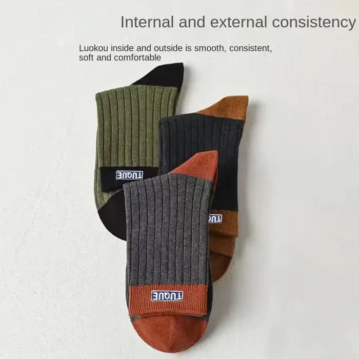 5 paires de chaussettes tendance pour hommes