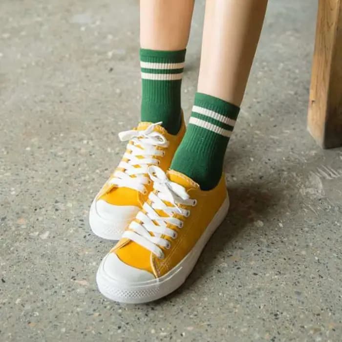 Épaisseur drôle nouveauté mignon coton ample rayé hommes chaussettes longues mode rue Couple haute qualité jeunesse chaussette