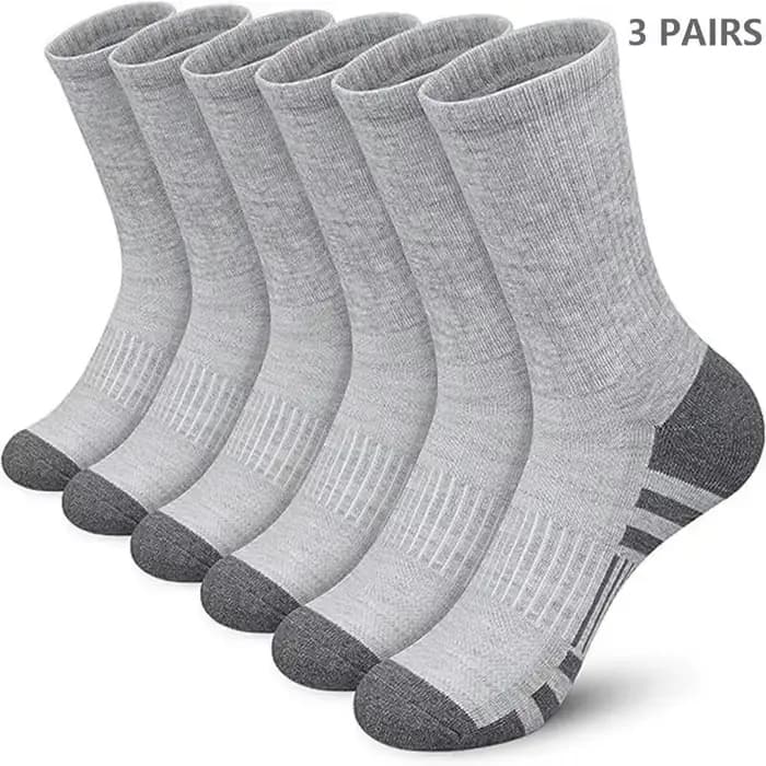 3 paires de chaussettes de gymnastique en plein air pour hommes