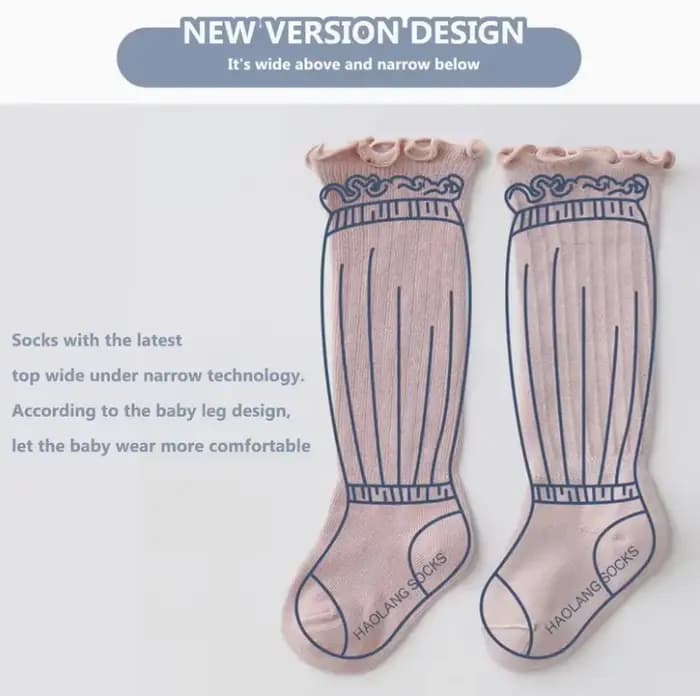 Chaussettes hautes pour bébés et tout-petits