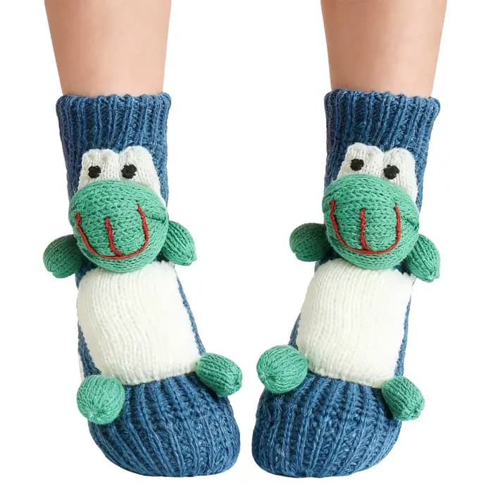 Chaussettes tricotées 3D avec différents animaux