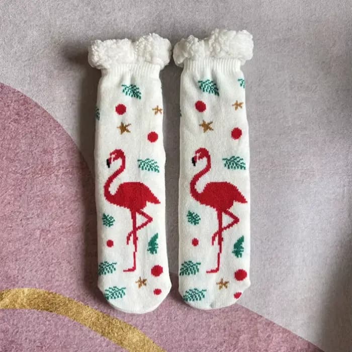 Chaussette thermique moelleuse pour femmes