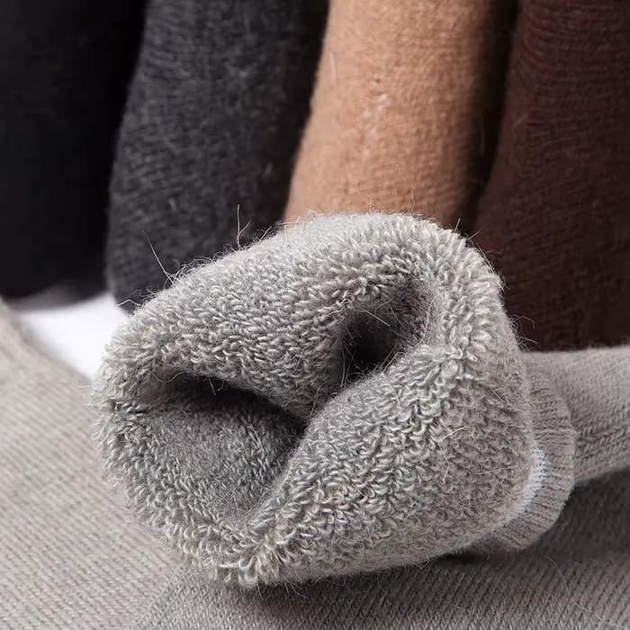 2025 nouveau hiver Super plus épais chaussettes chaudes laine hommes femmes