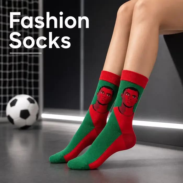 1 paire de chaussettes tendance – un incontournable pour les fans de football