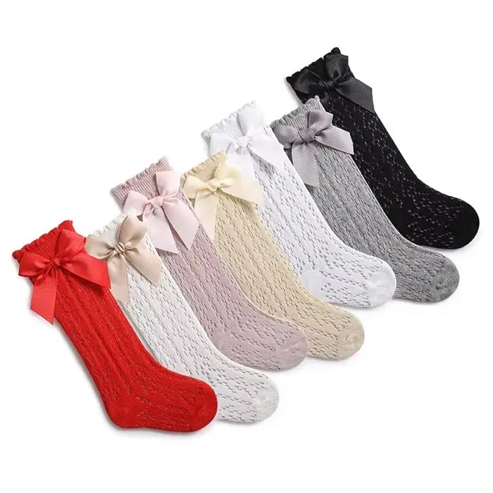 Chaussettes hautes pour bébés filles et garçons