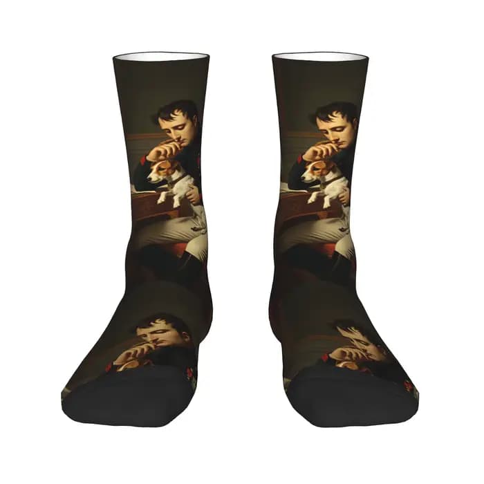 Napoléon Bonaparte chaussettes automne bas décontracté unisexe hommes