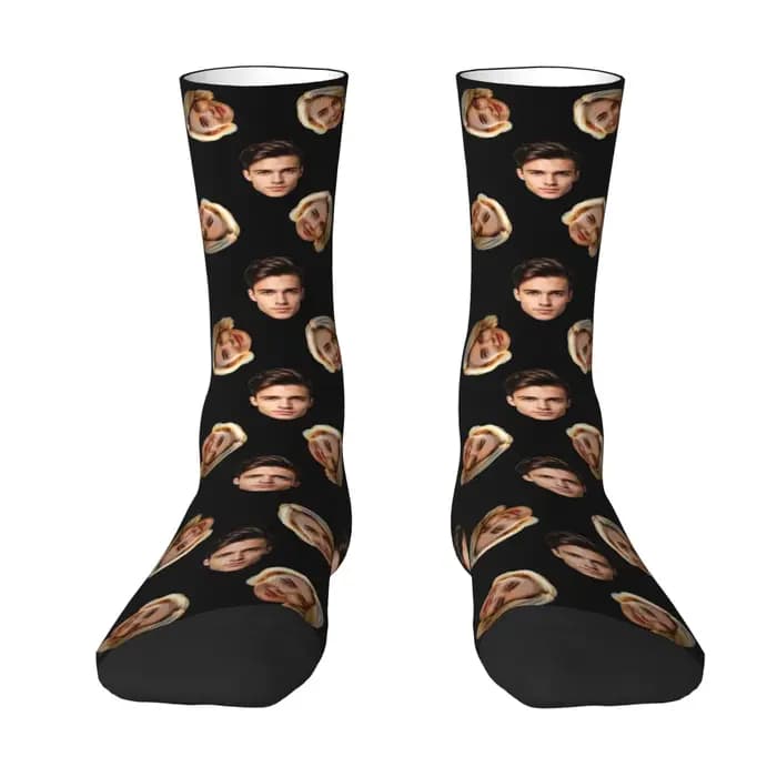Chaussettes avatar personnalisées pour hommes et femmes
