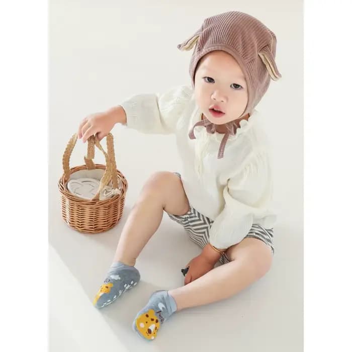 3/1 paires de chaussettes antidérapantes pour bébé, chaussures pour nouveau-né, pour enfants, garçons et filles
