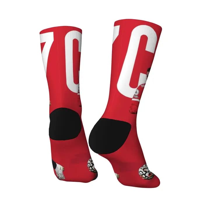 Football Superstar CR7 hommes chaussettes nouveauté drôle heureux