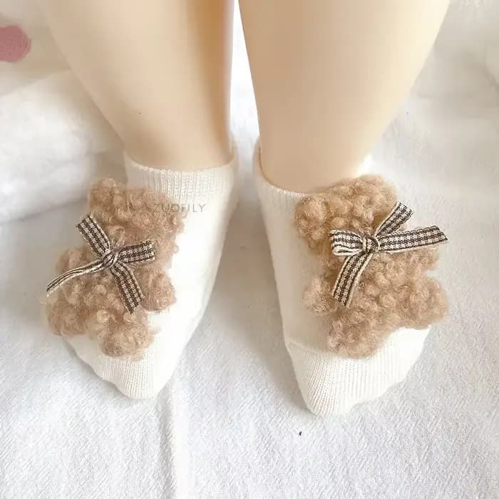 Chaussettes Courtes en Coton Doux et Respirant pour Nouveau-né Garçon et Fille