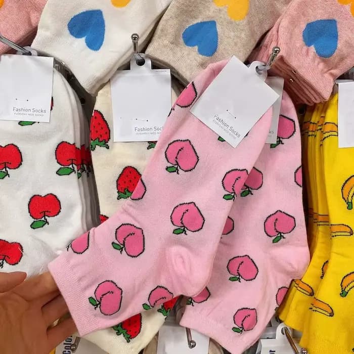 Chaussettes créatives drôles en coton pour femmes