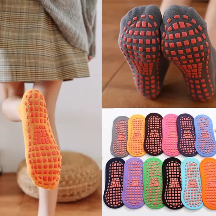 Chaussettes antidérapantes pour enfants et adultes