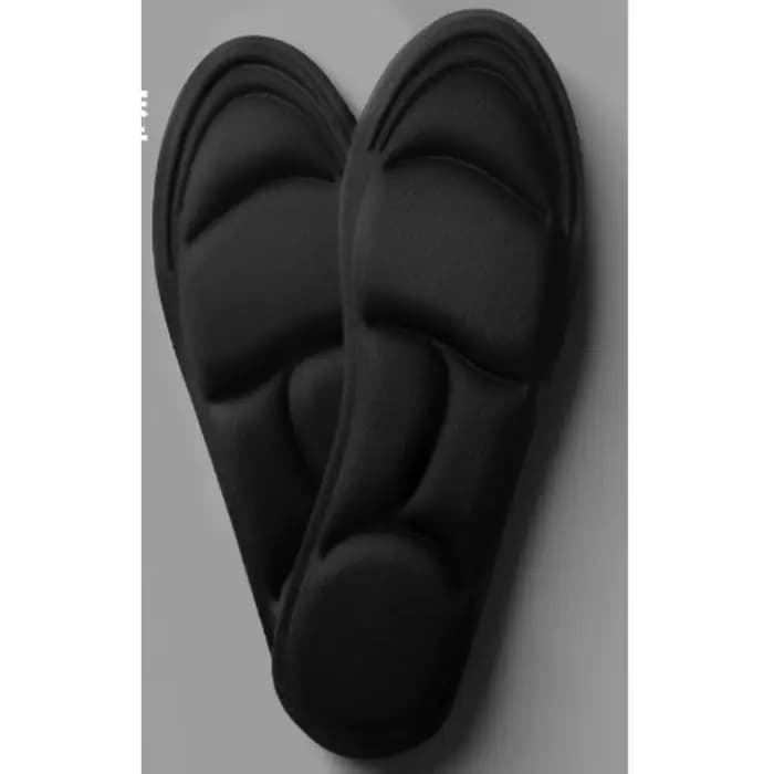 Semelles de sport en mousse à mémoire de forme 5D pour hommes et femmes