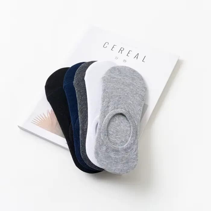 5 paire/lot mode heureux hommes bateau chaussettes été automne antidérapant Silicone Invisible coton chaussettes mâle cheville chaussette pantoufles Meia
