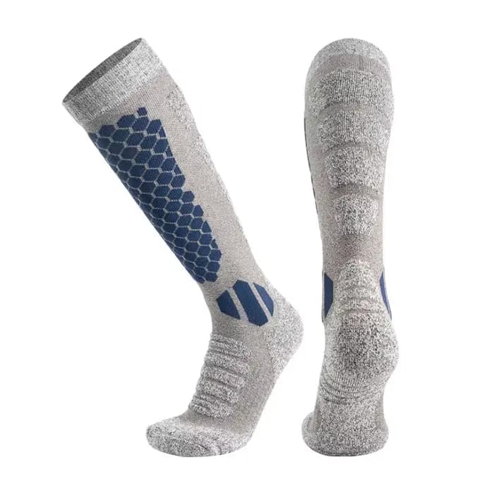 Chaussettes thermiques d'extérieur en laine mérinos