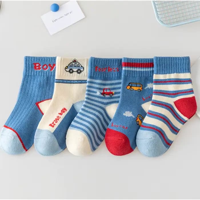 Chaussettes de dessin animé animal pour enfants