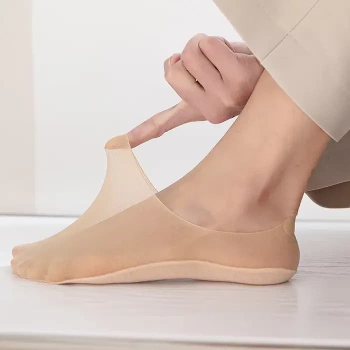 Chaussons d'Été Ultra-Minces Respirants en Silicone pour Homme