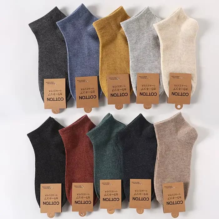 Chaussettes basses pour hommes et femmes