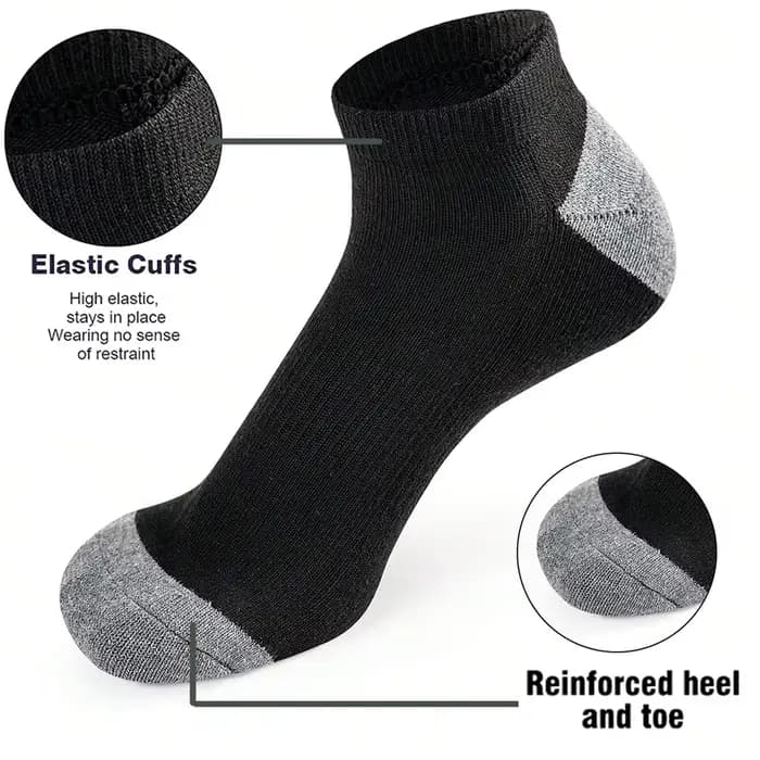 10 paires de chaussettes confortables et respirantes