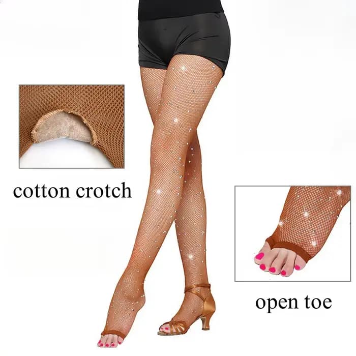 Collants de danse latine professionnels pour femmes