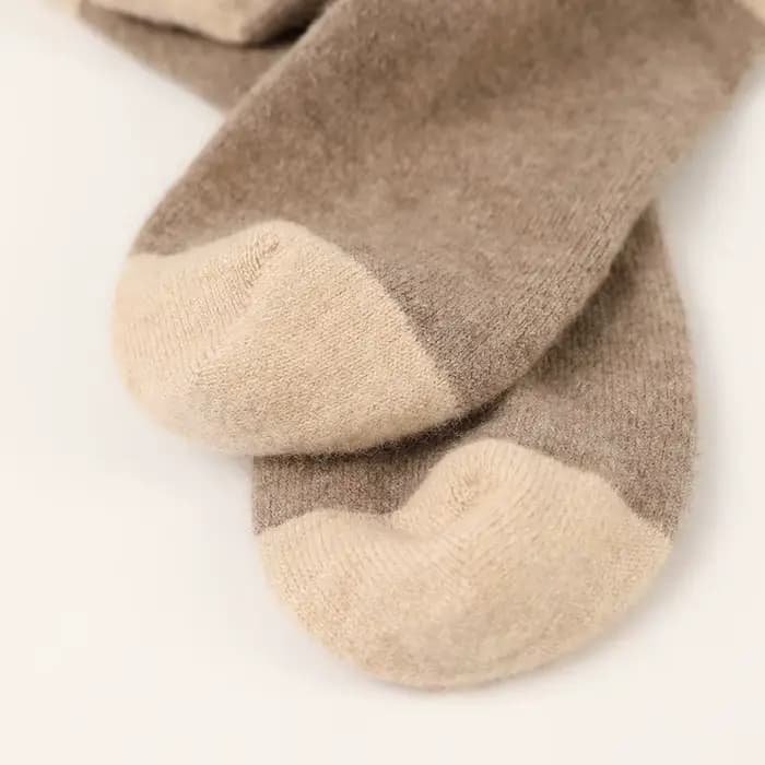 Chaussettes mi-mollet en cachemire pour hommes et femmes