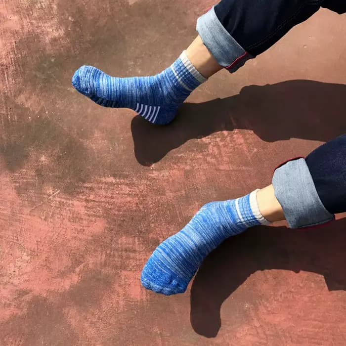 Chaussettes de compression en laine mérinos pour hommes