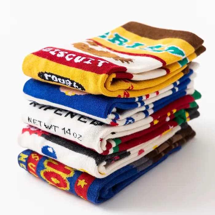 1 paire mode femmes chaussette drôle mignon dessin animé Snack lait Biscuits chocolats tomate nourriture heureux japonais Harajuku Skateboard chaussettes