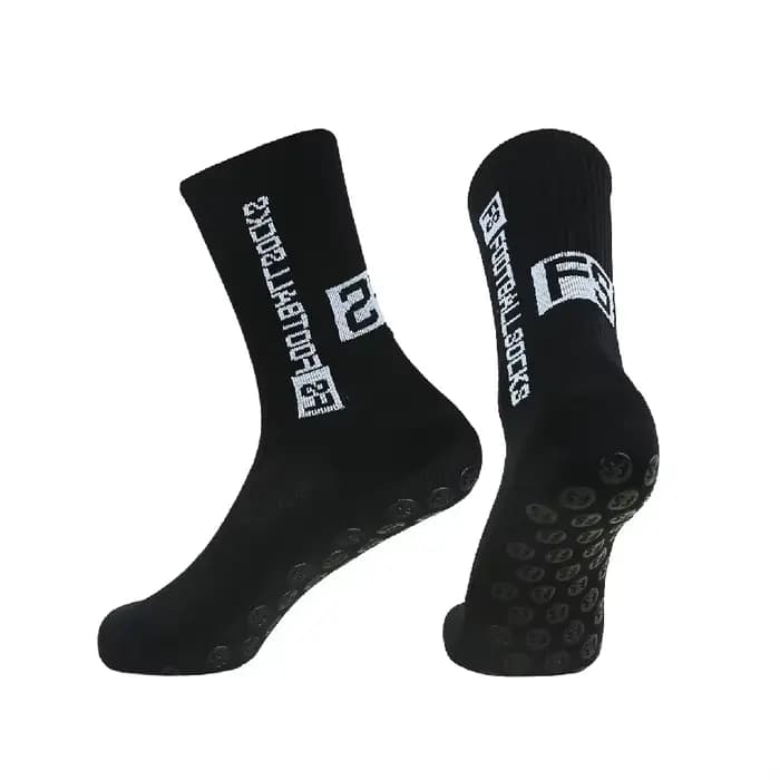 4 paires de chaussettes de football pour hommes avec poignée
