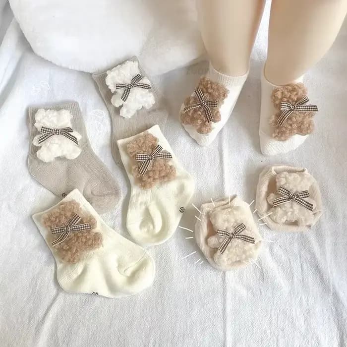 Chaussettes Courtes en Coton Doux et Respirant pour Nouveau-né Garçon et Fille