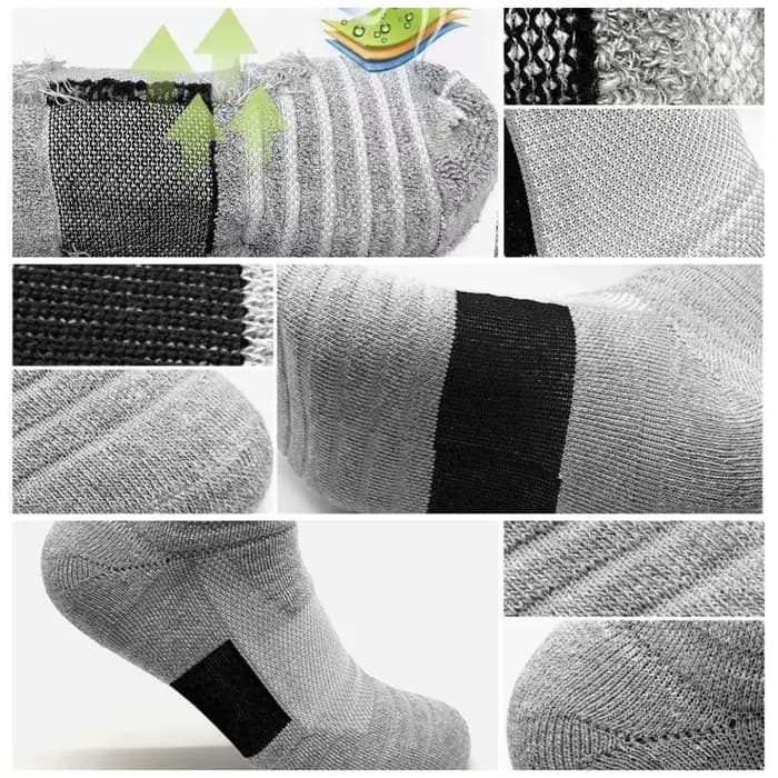 3 paires 100% coton hommes chaussettes de Sport épais en plein air