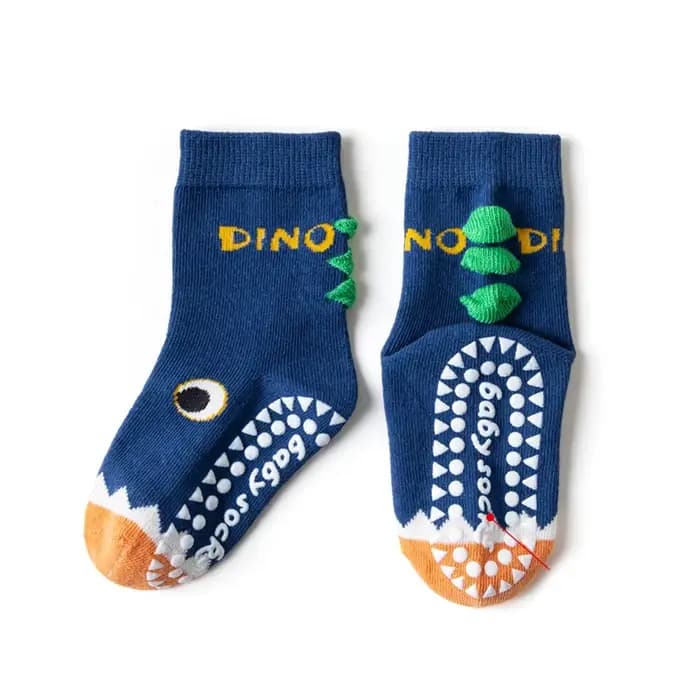 5 paires de chaussettes antidérapantes pour enfants