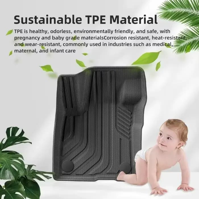 Tapis de sol de voiture en TPE 3D pour Bronco Sport 2021 – 2024, doublure de chargement, coussinet de coffre, tapis noir, coussinets de pieds, gouvernail gauche pour tous temps