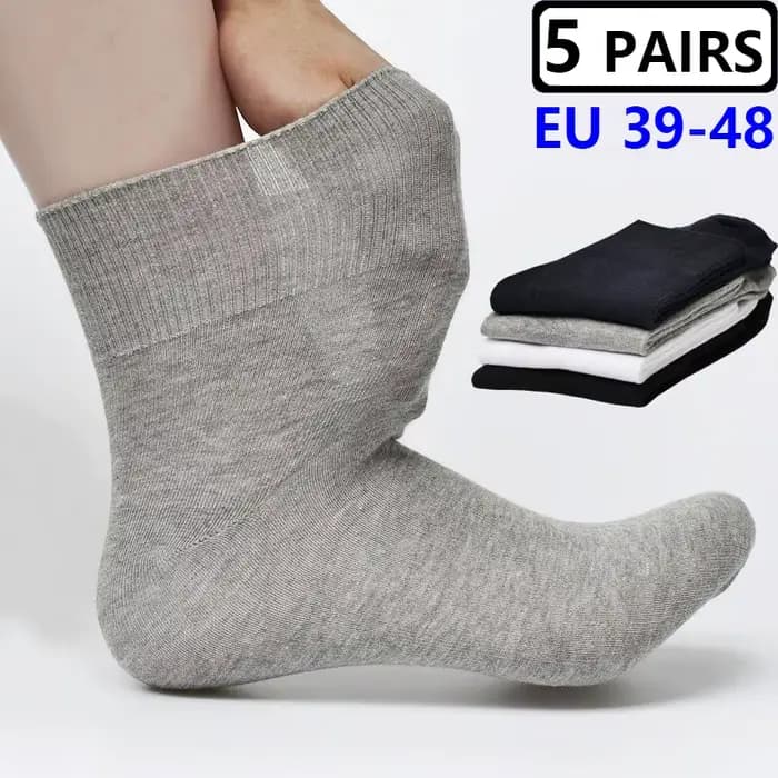 5 paires grand Plus grande taille 46