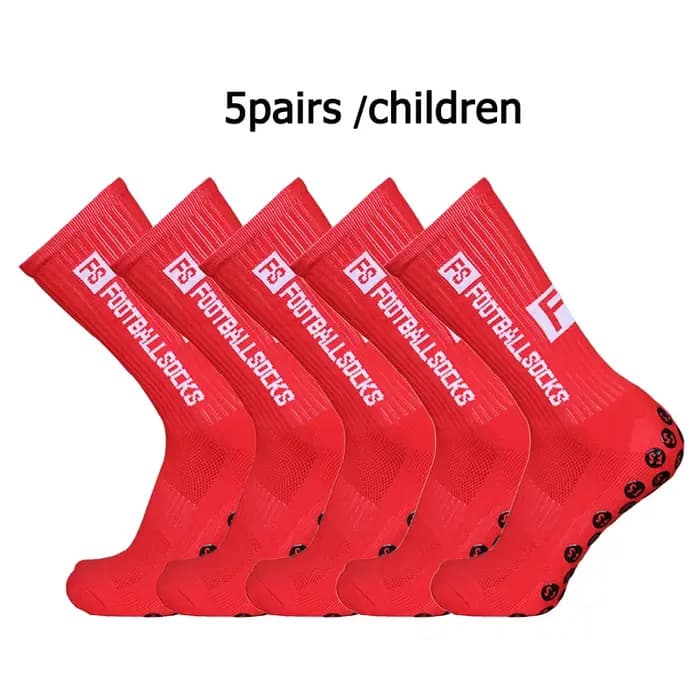 Chaussettes de football respirantes pour enfants et adolescents
