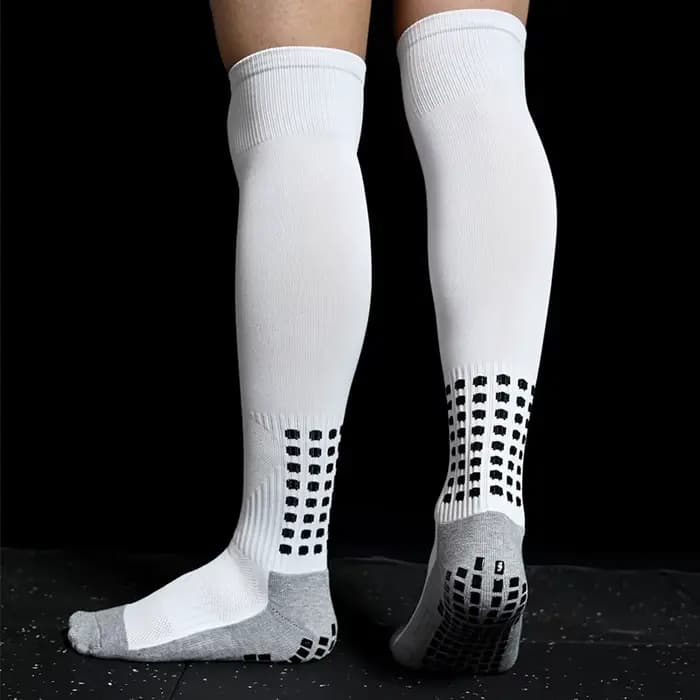 Nouvelles chaussettes de Football longues Silicone ventouse poignée anti-dérapant