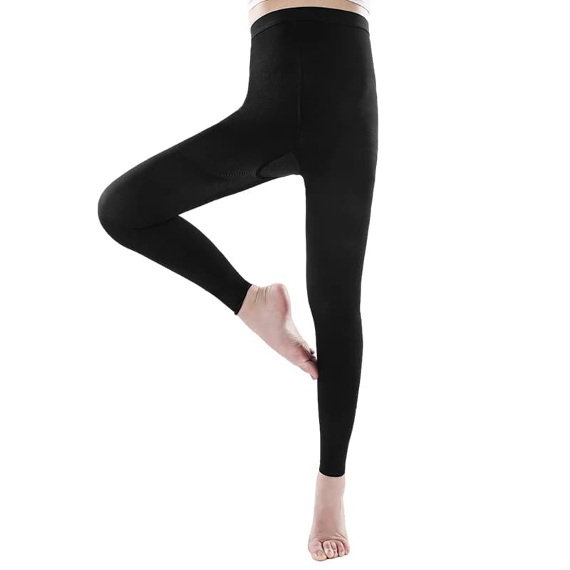 Collants de compression médicale pour femmes 20-30 mmHg, bas de contention pour varices, sans pied,