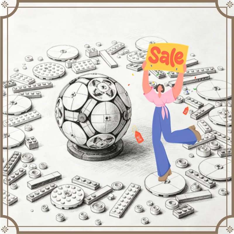 Collection pour les passionnés de sport : articles de football, jouets de football, modèles de puzzles, décorations d'anniversaire très demandées, jouets cadeaux